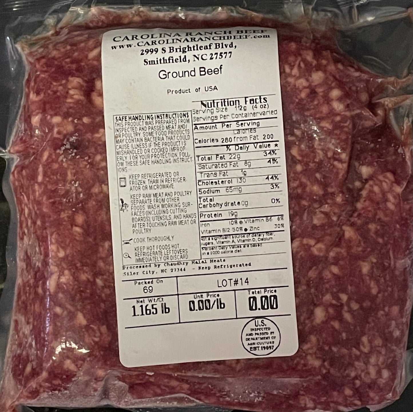 Ground Beef (Clayton,NC)