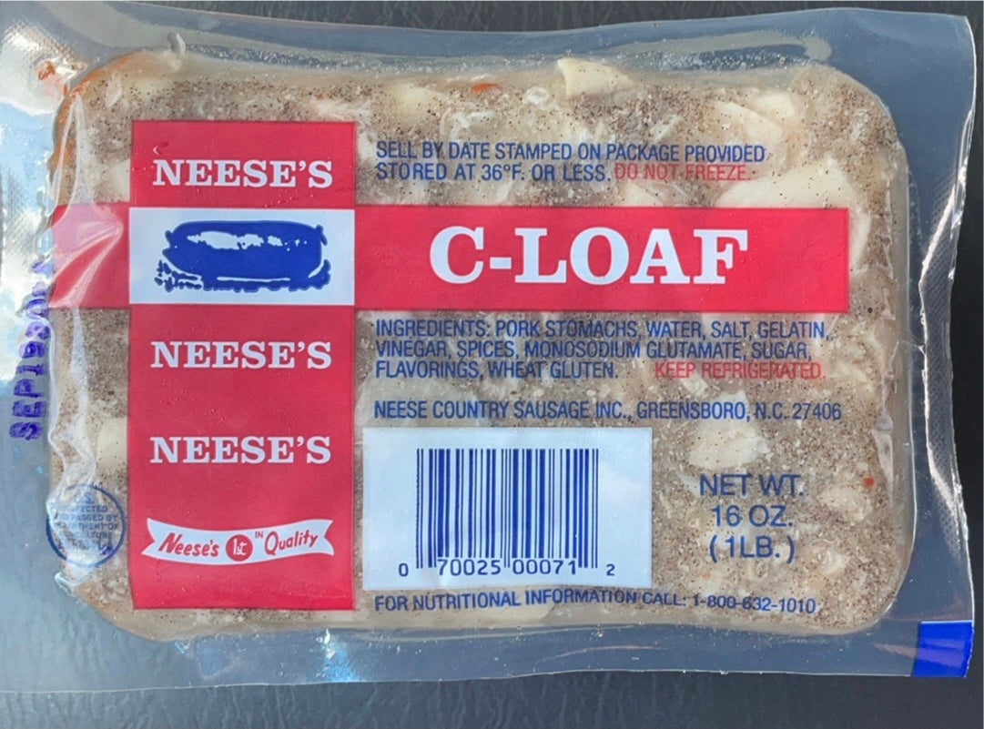 Neeses C loaf – Roots for Strength-Meats,Meals, & Ministry