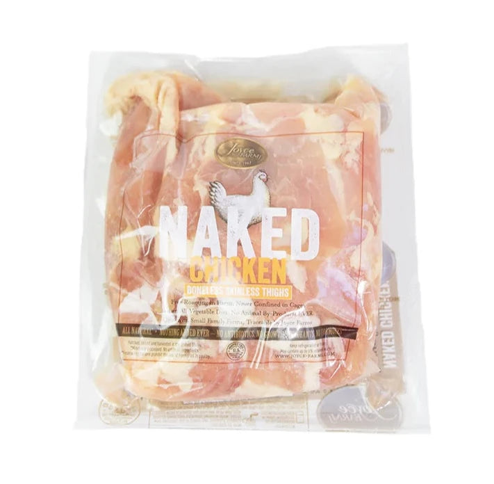 Joyce Farms Boneless Skinless Chicken Thighs(1lb Package has 2-3 thighs)
