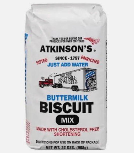 Buttermilk Biscuit Mix Atkinson’s Mill in Selma,NC