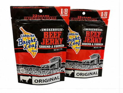 Bright Leaf ORIGINAL SMOKEHOUSE Beef Jerky 2 oz