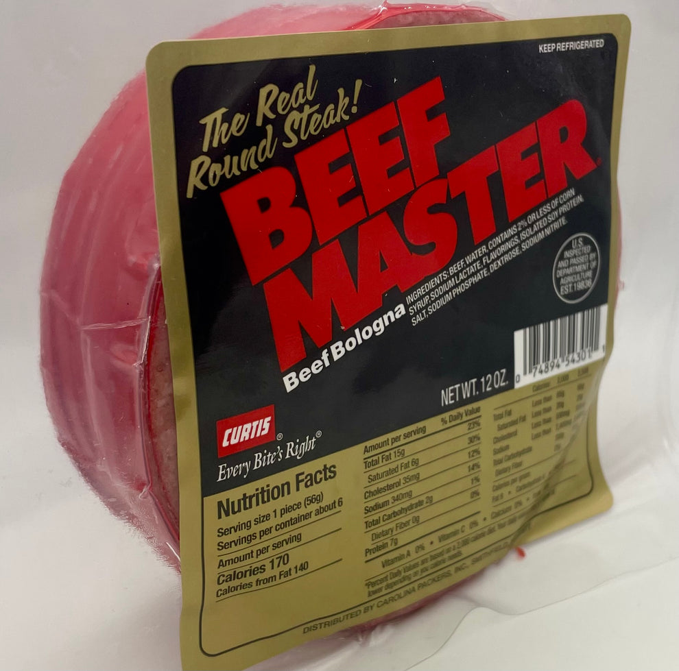 Beef Master Bologna Thick Sliced (100% Beef) – Roots for Strength-Meats ...