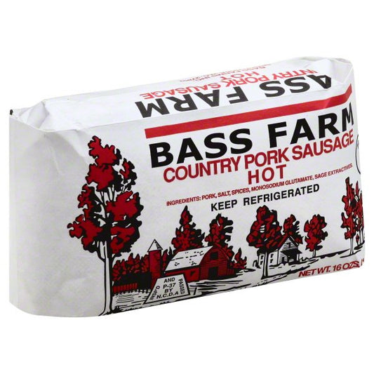 Bass Farm HOT Sausage
