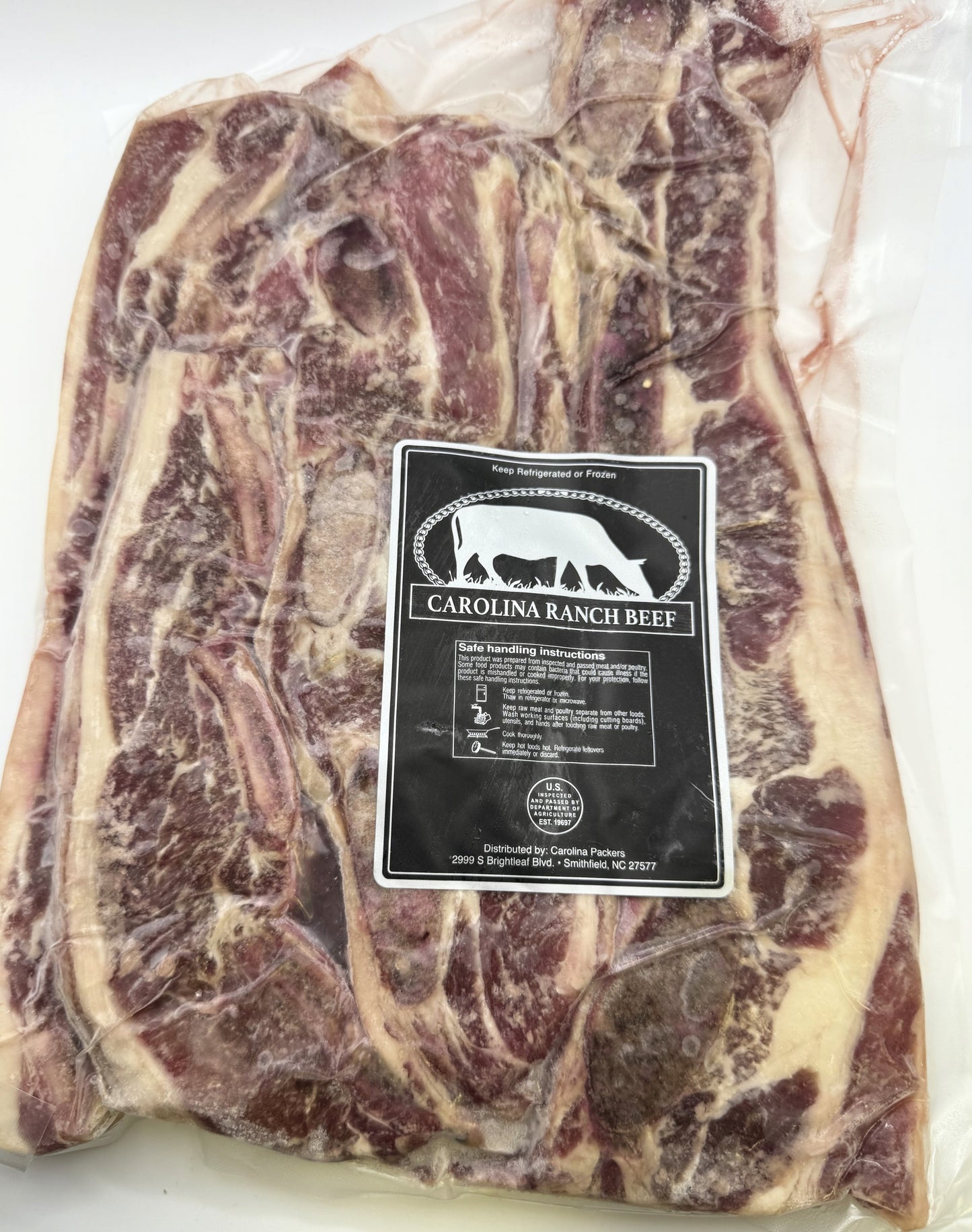 Beef Flanken Cut Ribs (Often used in Korean BBQ)