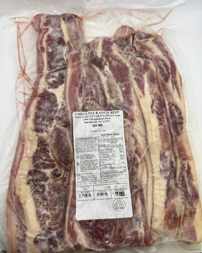 Beef Flanken Cut Ribs (Often used in Korean BBQ)