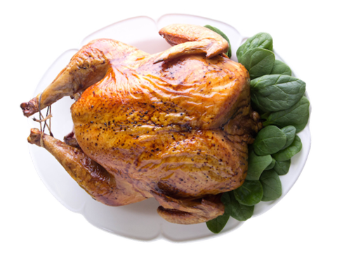 Turkey (17-19 lbs) Joyce Farms Naked Turkey