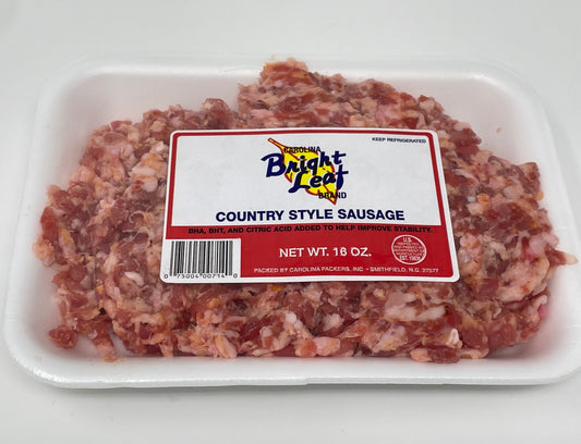 Bright Leaf Country Style Sausage