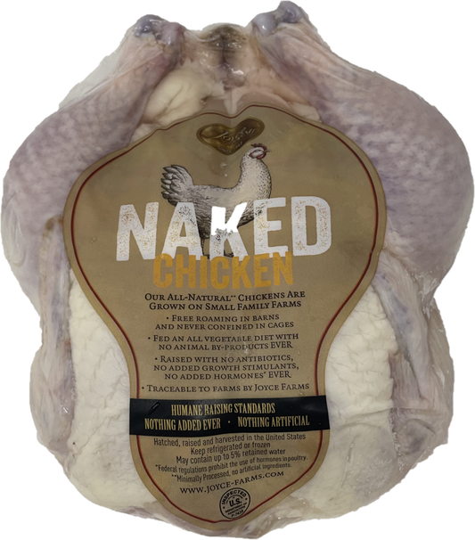 Whole Joyce Farms Naked Chicken